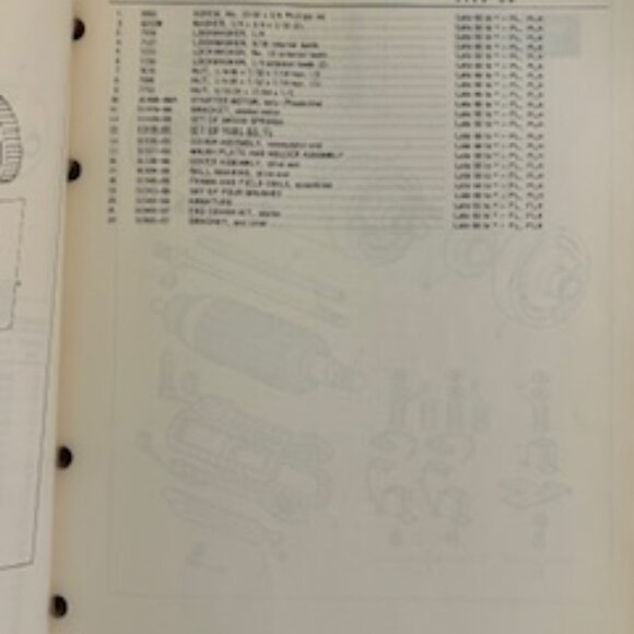 1941-1978 AMF/Harley Davidson Parts Catalog Issued Oct.1977 - Picture 8 of 13